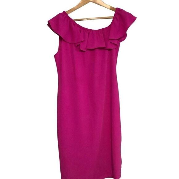 Trina Turk Wright Pink Sheath Dress size 8 - Picture 2 of 8